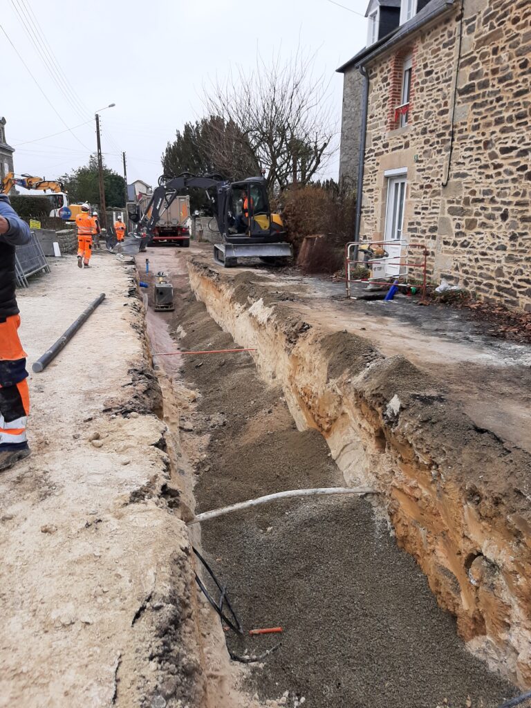 matignon travaux réseaux eau