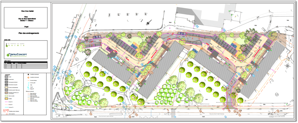 plan quartier saint michel flers