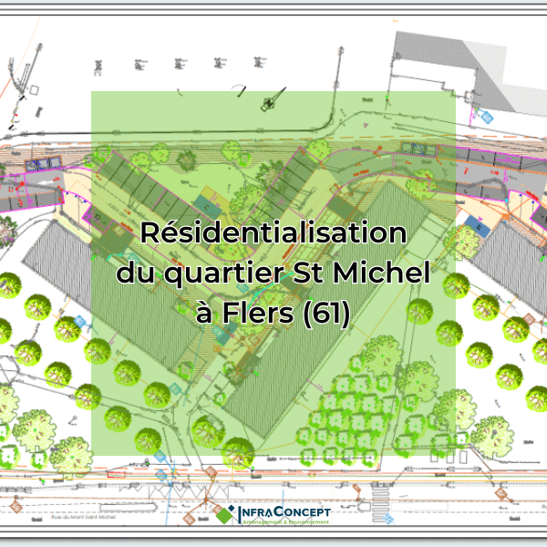 résidentialisation quartier saint michel flers