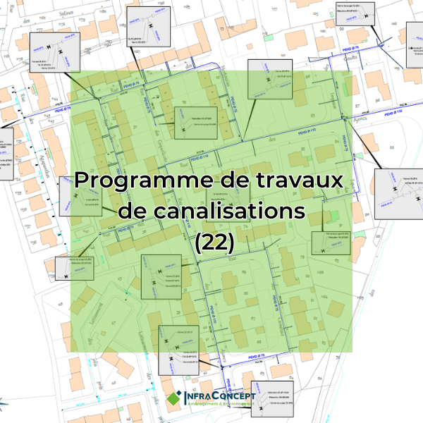 travaux canalisation eau réseaux